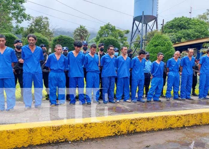 Detenciones contra presuntos delincuentes en Jinotega