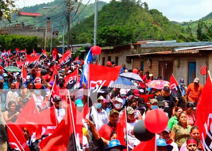 Militancia Sandinista en Jinotega reafirma su compromiso en unidad y victoria