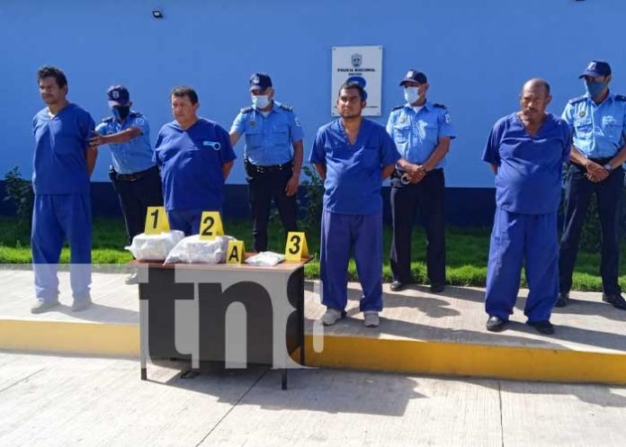 Incautación de cocaína en operativos de Managua