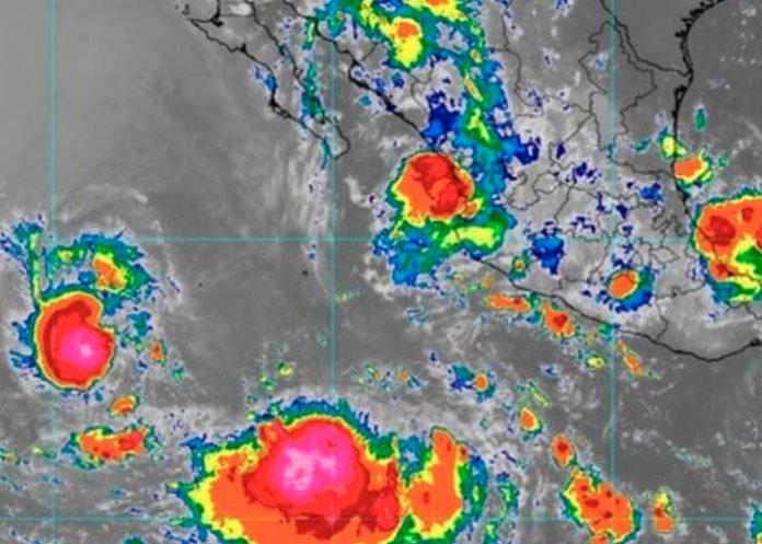 ¡No guardes la sombrilla! Dos tormentas tropicales avanzan en México