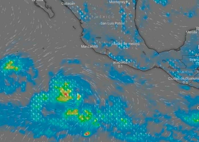 ¡No guardes la sombrilla! Dos tormentas tropicales avanzan en México