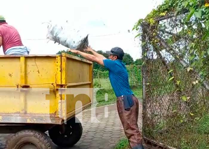 MINSA realiza jornada de limpieza para evitar el dengue en Nandaime