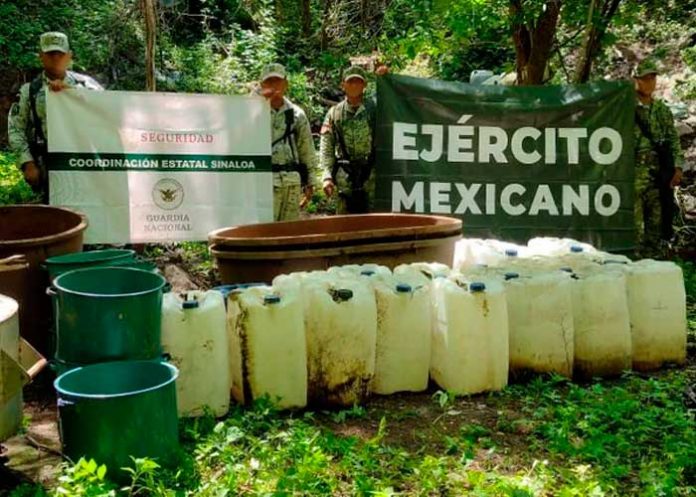 Desmantelan al menos 129 laboratorios de droga en México