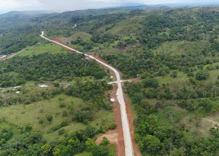 Puentes y carreteras para la conexión vial de Nicaragua