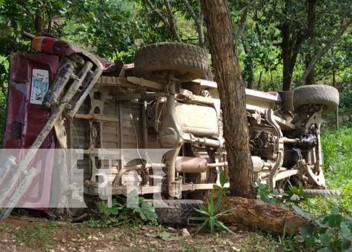 Un fallecido por accidente de tránsito en El Jicaro, Nueva Segovia