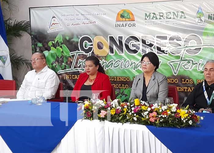 Congreso sobre protección de bosques en Nicaragua