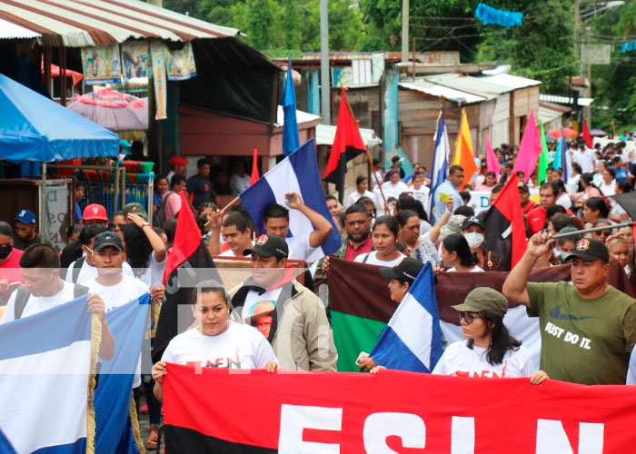 Conmemoran masacre de estudiantes y fundación del FSLN en Siuna
