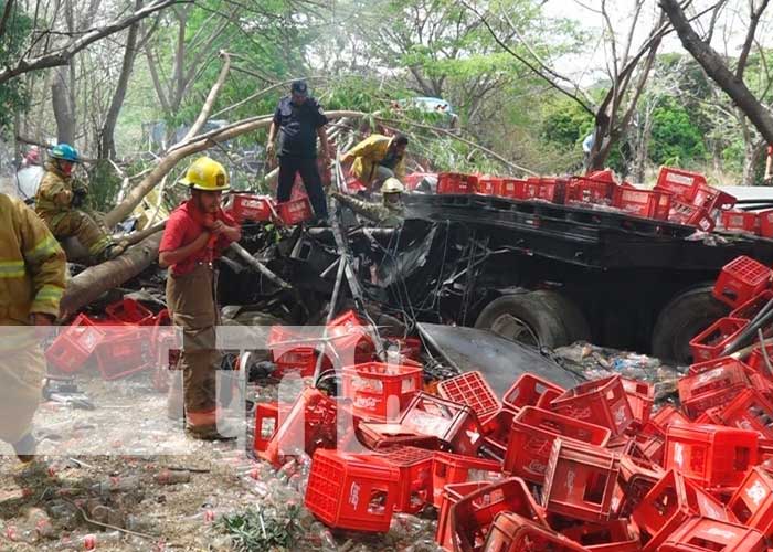 Fatal accidente en La Trinidad, Estelí, al norte de Nicaragua