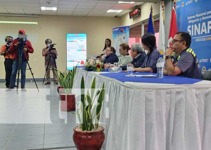 Reunión interinstitucional sobre planes de respuestas familiares ante emergencias en Nicaragua