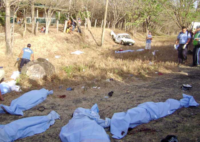 Trágico accidente en Rivas, al sur de Nicaragua