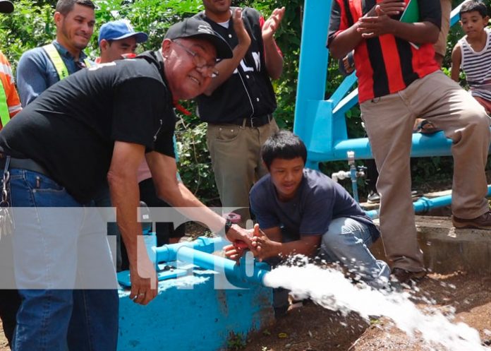 Inauguran proyecto de agua potable en Nandaime