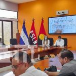 Conferencia de prensa sobre las teleclases en Nicaragua