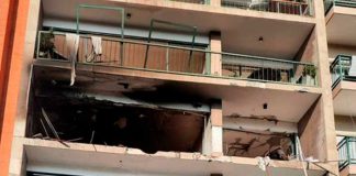 Varios heridos deja impresionante explosión en un edificio de Uruguay