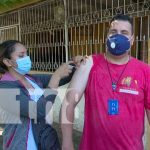 Población de Managua contentos por brigada voluntaria 