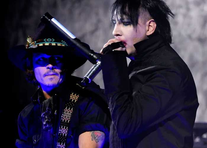 Polémicos mensajes entre Marilyn Manson y Depp salen a la luz