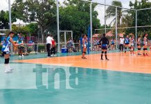 Desarrollan segundo campeonato de vóleibol sala de los Juegos Juveniles 2022