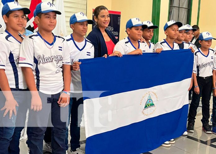 Juramentan y abanderan a Selección Nicaragüense de Béisbol Infantil