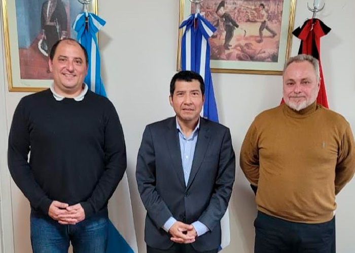 Embajada de Nicaragua en Argentina recibe a importantes dirigentes políticos