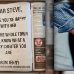 Mujer se venga de su esposo infiel con un humillante anuncio en el periódico