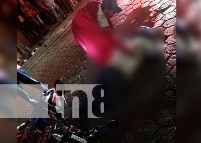 Moticiclista sufre accidente de tránsito en Jinotega