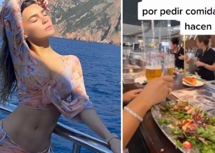 Belinda hace viral la 'mala atención' que recibió en restaurante italiano