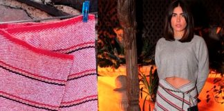 De la cocina a tu ropero: Venden faldas hechas de trapo de cocina en México