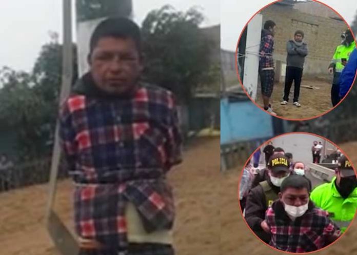 Perú: Por manosear a una menor, hombre estuvo cerca de ser calcinado