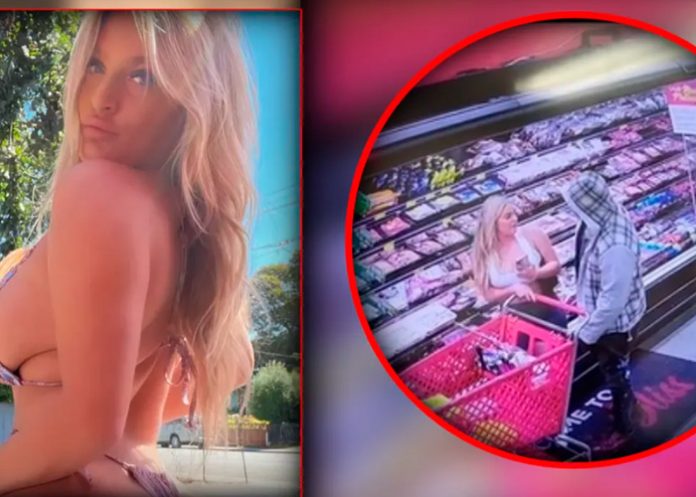Modelo de OnlyFans es víctima de acoso en un supermercado
