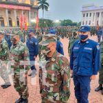 Ejército de Nicaragua realizó prácticas del acto central por su 43 aniversario