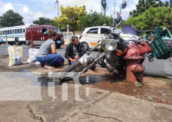 Bus que cubre la Ruta 116 provoca accidente en Managua