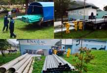 Avanza rehabilitación del Sistema de agua potable en Wamblan, Jinotega