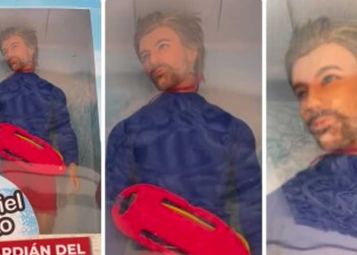 'Como si fuera Ken', Gabriel Soto recibe su muñeco al estilo Barbie