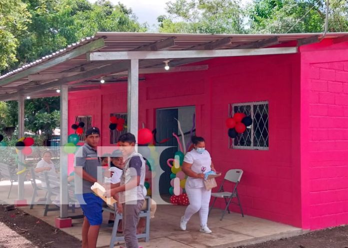 Inauguran construcción de puesto médico en Ciudadela San Martin, Tipitapa