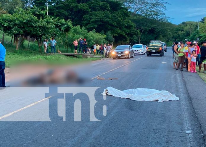 Accidente de tránsito le quita la vida a un hombre en Juigalpa