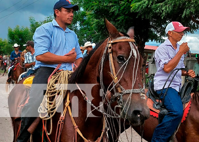 Caballistas locales participan en tradicional hípico criollo en Palacagüina