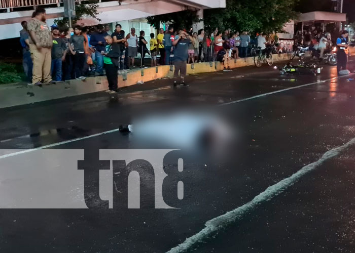 Oficial de la Policía Nacional muere en accidente de tránsito en Managua