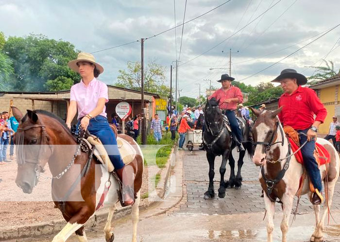 Palacagüina cierra sus fiestas patronales con un desfile hípico