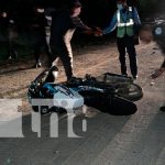 Motociclista supuestamente provocó un accidente y se dio a la fuga en Jalapa