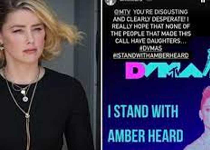 ¡Ya aburrís! Hermana de Amber Heard critica aparición de Depp en MTV