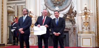 Presentan cartas credenciales del embajador de Nicaragua en Argentina