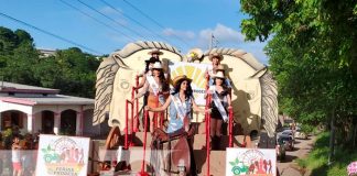 En Juigalpa se realizó una alegre caravana en apertura a las Ferias Prodesa