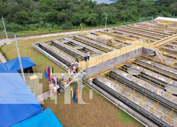 Masaya inaugura monumental Planta de Tratamiento de Alcantarillado Sanitario