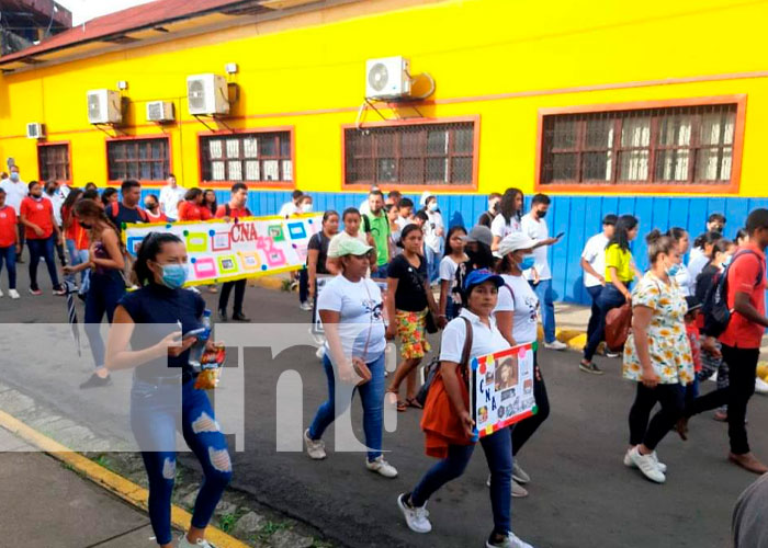 Caminata del 42 aniversario del cierre de la Cruzada de Alfabetización