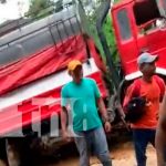 Con un pulmón perforado resultó jovén al explotar llanta de camión en Jinotega