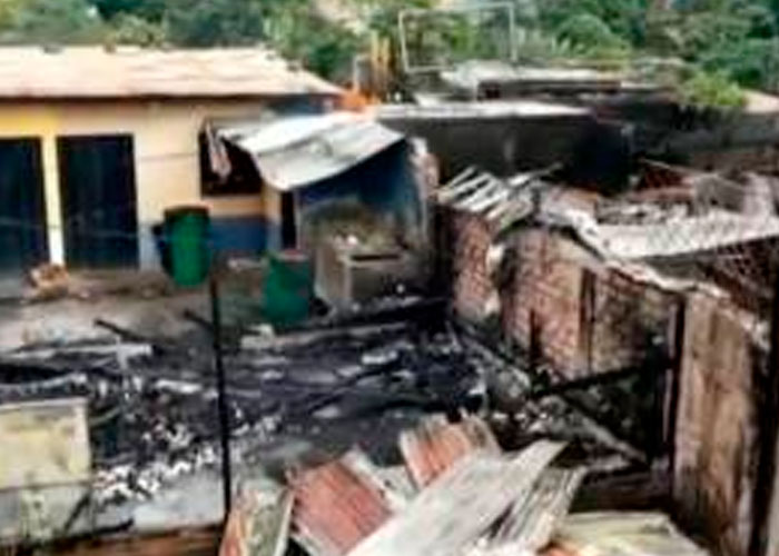 Mujer provoca incendio en una vivienda de Honduras