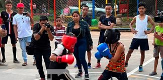 Fomentan el deporte en los niños en la disciplina del Boxeo, en Managua