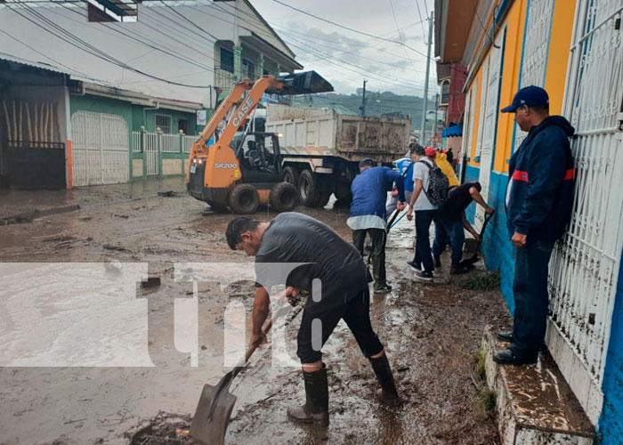 Autoridades de Matagalpa brindan acompañamiento a afectados por las lluvias