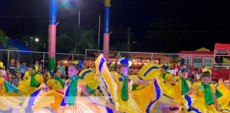 Realizan velada cultural en saludo a fiestas patronales de Somotillo