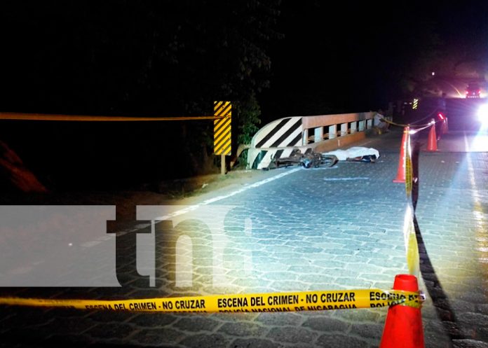Muere arrollado por un conductor ebrio en el Km 41 Villa el Carmen, Managua