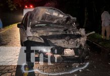 Tres lesionados en accidente de tránsito en Jalapa
